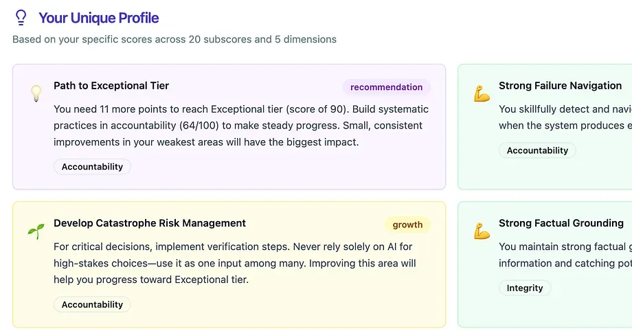 Improving Your PAICE Score